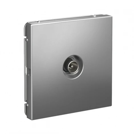 ТВ-розетка (сталь) Systeme Electric GAL000993