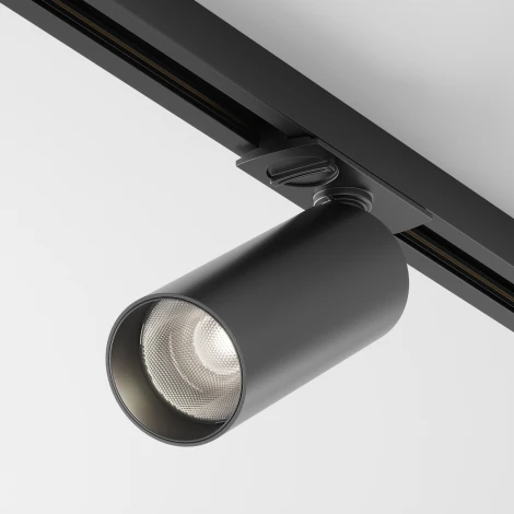Трековый светильник Focus Led Unity 4000K 12Вт 50° Dim Triac (однофазный) Maytoni Technical TR021-1-12B4K-W-D-B (220V, круглые)