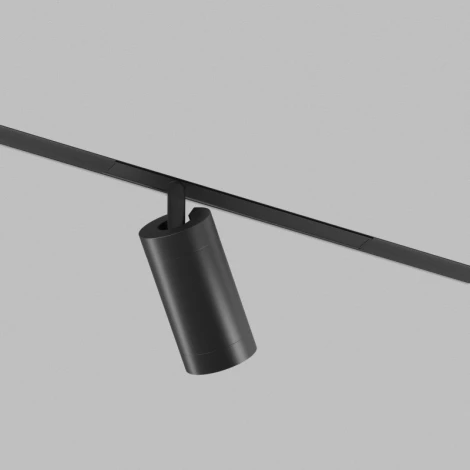 Трековый светильник однофазный светодиодный 220V 10W Denkirs SMART SLIM SPOT | СМАРТ СЛИМ СПОТ DK8421-BK