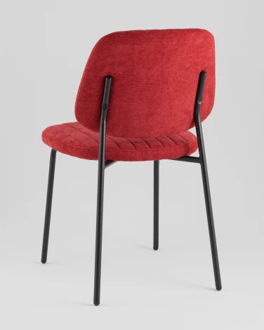 Стул обеденный Patrys бордовый шенилл Stool Group УТ000042059