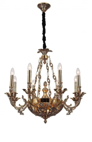 Подвесная люстра Lucia Tucci Firenze 1781.8.2 antique gold