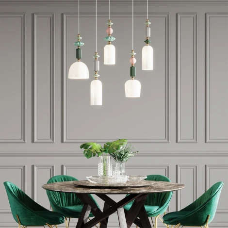 Подвесной светильник Odeon Light Candy 4861/1C (220V, на проводе, круглые)