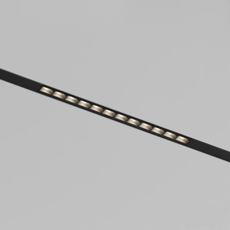 Трековый светильник однофазный светодиодный 220V 9W Denkirs SMART SLIM GRILL | СМАРТ СЛИМ ГРИЛЬ DK8411-BK