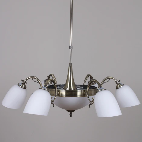 Подвесная люстра на штанге Reluce 70577-0.3-6+2