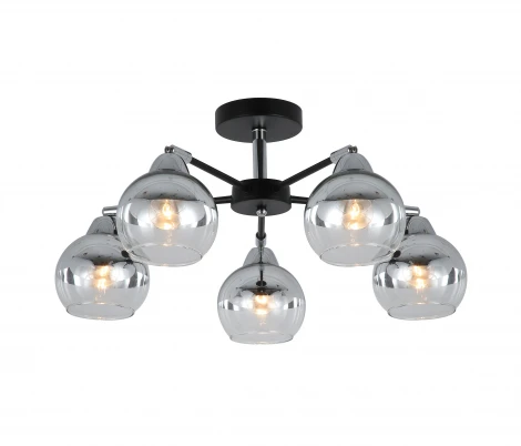 Потолочная люстра на штанге Freya Jasper FR5225PL-05B
