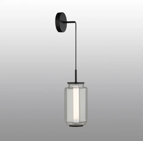 Подвесной светильник Odeon Light Jam 5409/11L черный/прозрачный/металл/стекло/акрил LED 11W 3000K 720Лм (220V, на проводе, круглые)