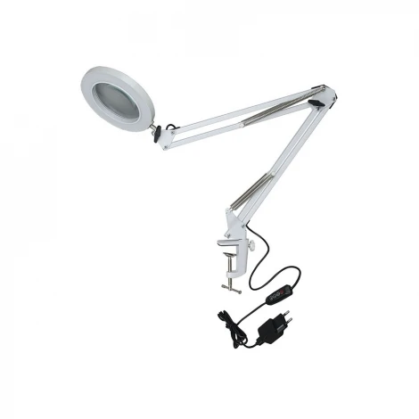 Офисная настольная лампа Uniel TLD-568 White/LED/300Lm/2700-5500K/Dimmer/X5 (220V, выключатель)