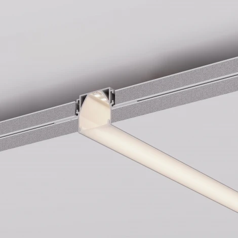 Профиль LINIA32-FANTOM-MID-2000 ANOD (Arlight, Алюминий) 058472