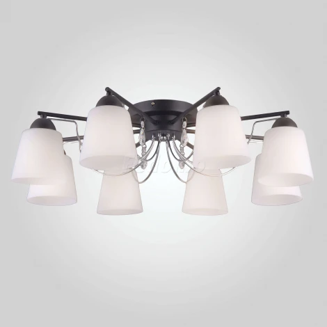 Потолочная люстра Eurosvet Campana 70094/8 черный