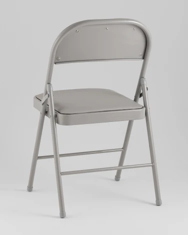 Стул складной GJ-22 серый иск.кожа 6 шт. Stool Group УТ000043174