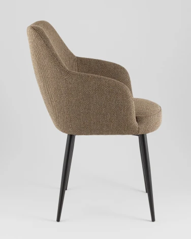 Стул обеденный Katys оливково-бежевый елочка Stool Group УТ000042063