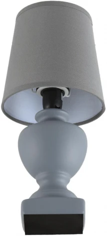 Настольная лампа Lumion Bianka 8164/1T серый, керамика/текстиль E14 1*40W 220V (выключатель)