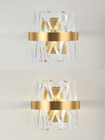 Настенный светильник Natali Kovaltseva Tiziano LED LAMPS 81113/1W (220V, хрусталь)