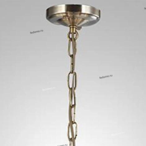 Подвесная люстра Eurosvet Dandy 60046/5 античная бронза