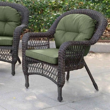 Плетеный комплект для отдыха LV-520BG Brown-Green Afina