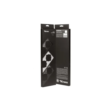 Рамка 4-постовая антрацит Kranz Strong KR-78-0754-5