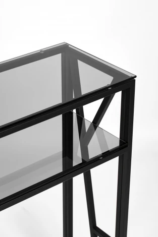 Консольный стол AllConsoles 1094-CB grey черный муар