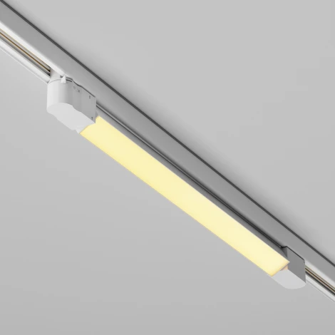 Трековый светильник трехфазный светодиодный 20W 220V Maytoni Technical Basis TR196-3-20W2.7K-W(N)