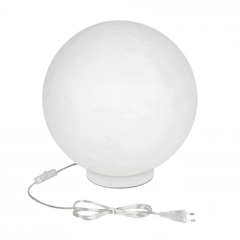 Настольная лампа SP-SILKA-TAB-R350-11W Warm2700 (WH, 330 deg, TOUCH-DIM) (Arlight, IP20, Натуральный шелк) 056889