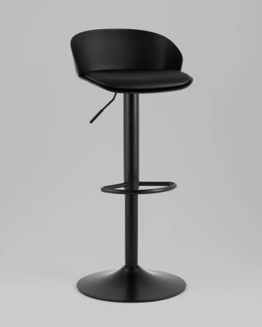 Стул барный Глайс черный PU черная ножка Stool Group УТ000042709