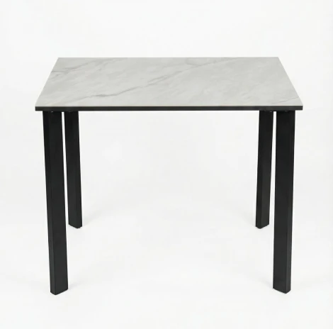 Стол DikLine SKT90 Керамика YB8020125BG ONYX/подстолье черное/опоры черные 00-00084649