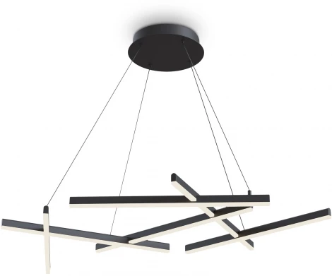Подвесной светильник Maytoni Line MOD016PL-L80BK (LED, 220V, на тросе)