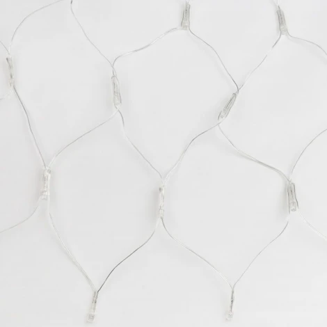 Сетка светодиодная с контроллером. 240 светодиодов. 2.5х2 м. белая. ULD-N2520-240/DTA WHITE IP20