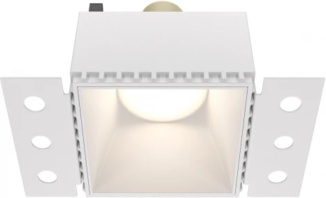 Встраиваемый светильник под гипсокартон Share GU10 1x20Вт Maytoni Technical DL051-01-GU10-SQ-W (220V)