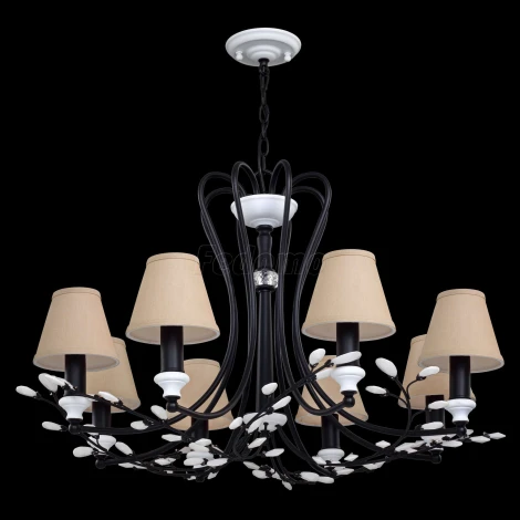 Подвесная люстра Favourite Laurel black 2174-8P