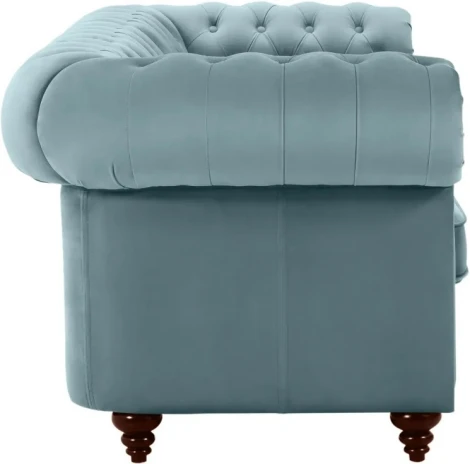 Диван Chester Classic ОГОГО (арт.344516), (Ткань/Голубой)