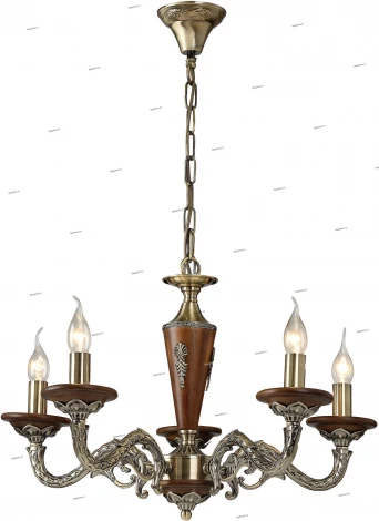 Подвесная люстра Arte Lamp Verdi A5603LM-5AB
