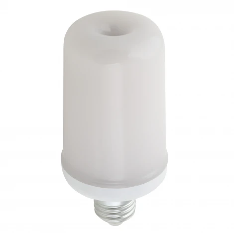 Лампочка светодиодная цилиндр белая E27 6W Uniel LED-L60-6W/FLAME/E27/FR PLD01WH