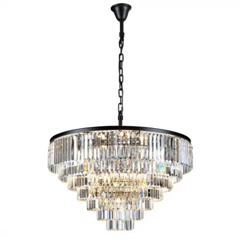 Подвесная большая люстра Divinare Nova 3001/01 LM-25 (220V, на цепи)