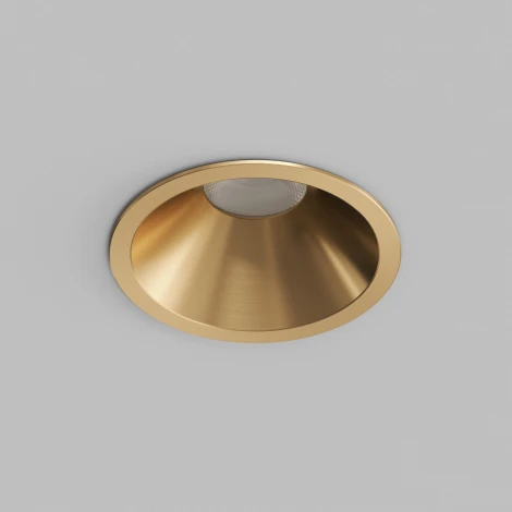Встраиваемый светильник точечный Denkirs Shine Glow DK2431-SB сатинированная латунь