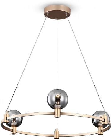Подвесная люстра Freya Urban FR4005PL-03G (LED, 24V, на тросе, шарики, кольцо)