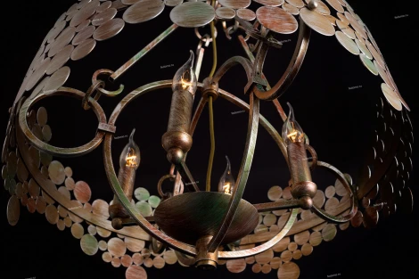 Подвесная люстра Arte Lamp Capitello A8857SP-4BG