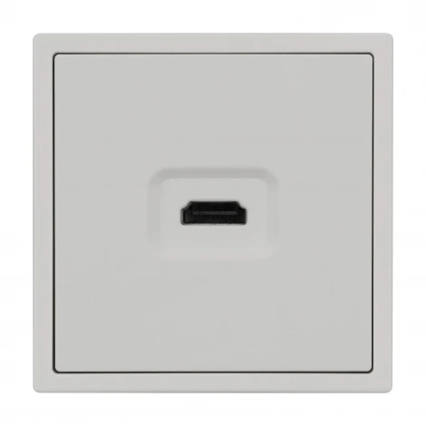 Механизм HDMI розетки SCT-NOBE-MHD1-SFPL-IS (Arlight, Никель) 061845