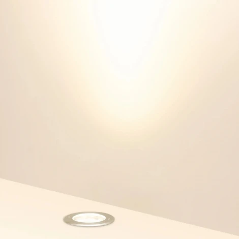 Встраиваемый светильник уличный LTD-DAFNA-GROUND-R160-16W Warm3000 (SL, 10 deg, 230V) (Arlight, IP67 Металл) 061193