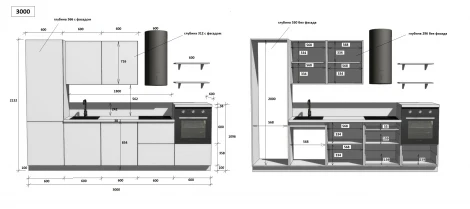 КГ 3000 ПВХ, Белый софт матовый Арника РМ в.11 Арника 00-00285378