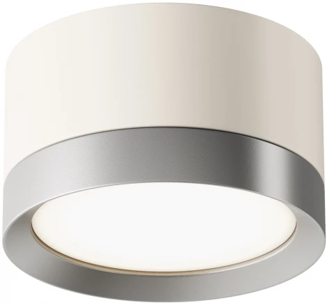 Накладной потолочный светильник Hoop GX53 1x15Вт Maytoni Technical C086CL-GX53-SRD-WS (220V, круглые)