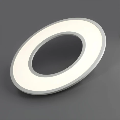 Потолочный светильник круглый Sonex Altair 7718/52L металл/акрил/белый LED 52Вт 3000-6500К D590 IP20 пульт ДУ (220V, круглые)