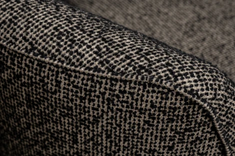 Кресло Риволи(GD/Rivoli) поворотное рогожка черно-золотое Santo302-CHZOL 73*80*74см Garda Decor