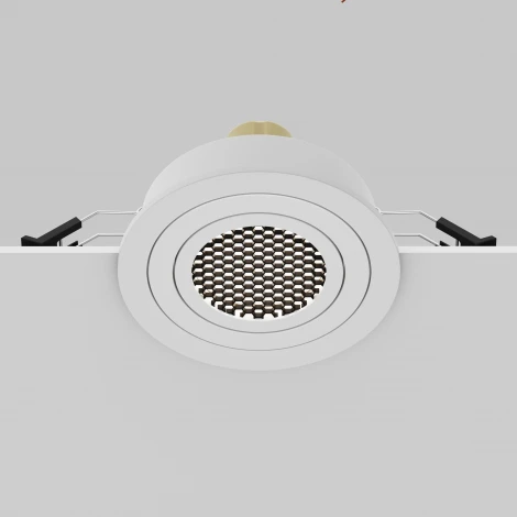 Встраиваемый светильник Maytoni Technical Атом / Atom 1*GU10 10 Вт DL023-2-01W-1(N)