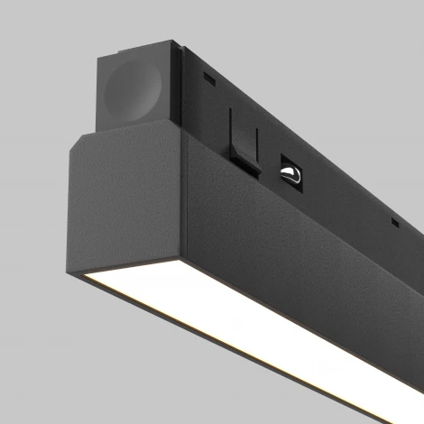 Трековый светильник магнитный светодиодный Voltega Exilight VGL030-2-30W3K-B 30Вт LED 48V