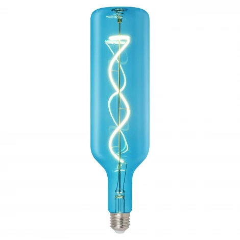 Лампочка светодиодная Uniel LED-SF21-5W/SOHO/E27/CW BLUE GLS77BL