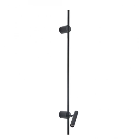 Настенный светильник светодиодный Lumion Toint 8438/11WL черый, металл LED 3W + LED-подсветка 8W 3000K 220V