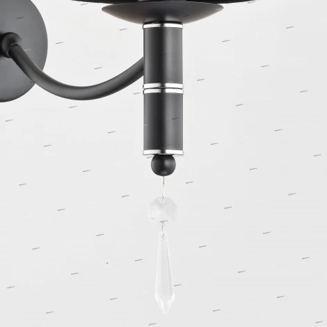 Бра Alfa Abil Black Silver 22960