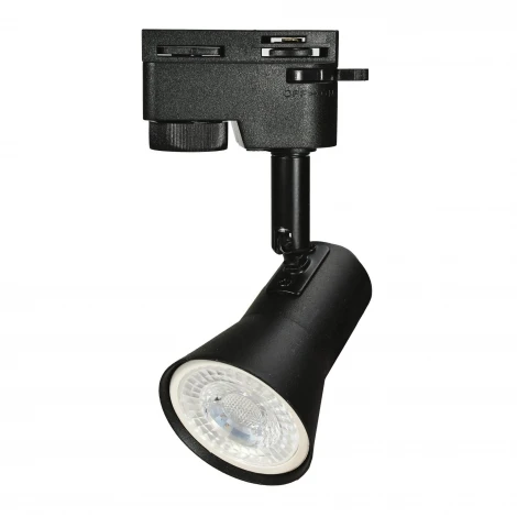 Трековый светильник однофазный UBL-Q322 UBL-Q323 GU10 BLACK Volpe (220V, IP40)