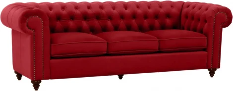 Диван Chester Classic ОГОГО (арт.344522), (Ткань/Бордовый)