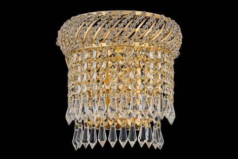 Бра Dio D'Arte Bari E 2.10.100 G (220V, хрусталь, подвески)